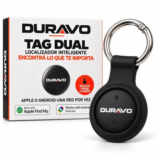 Kit individual DURAVO Tag Dual con caja y accesorios
